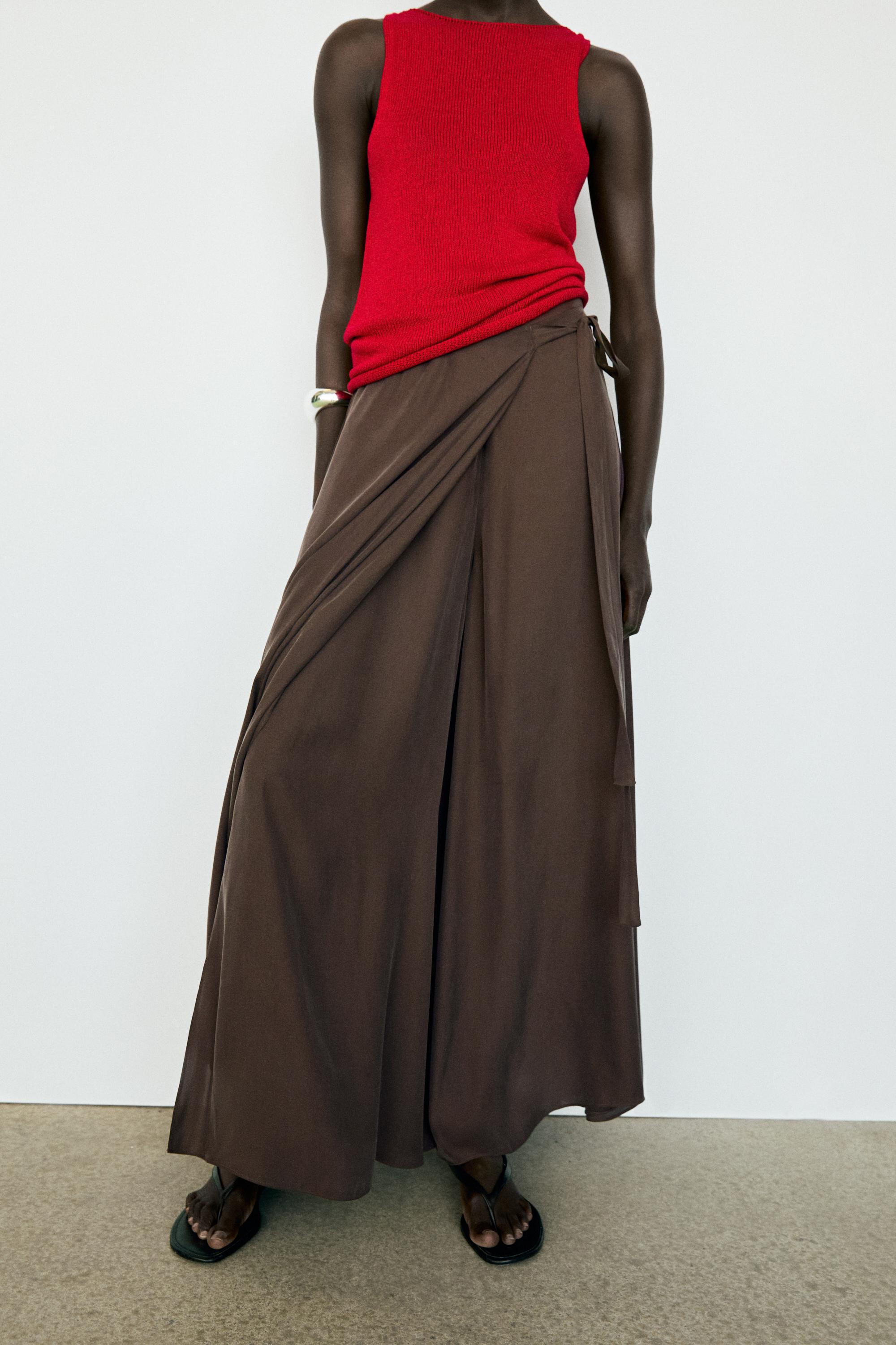 Jupe-culotte fluide